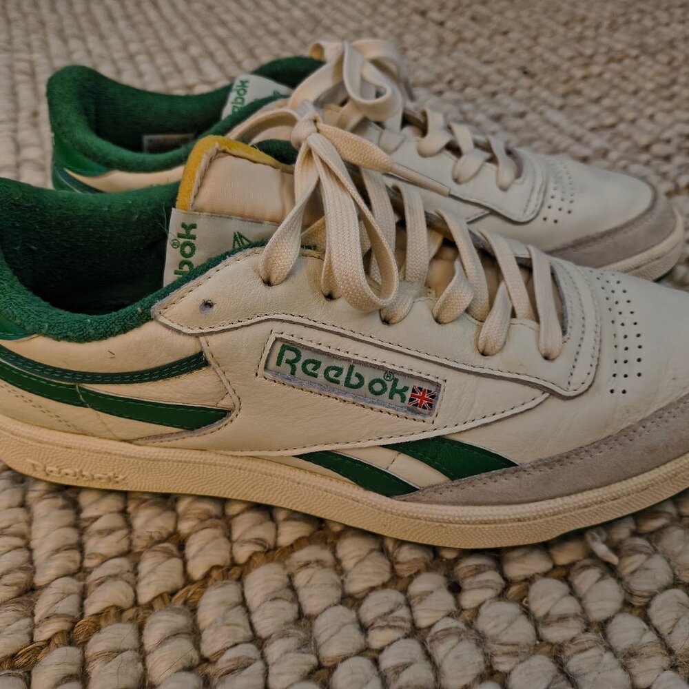Reebok Club C Revenge Vintage - Chalk White/Green - 10 US
